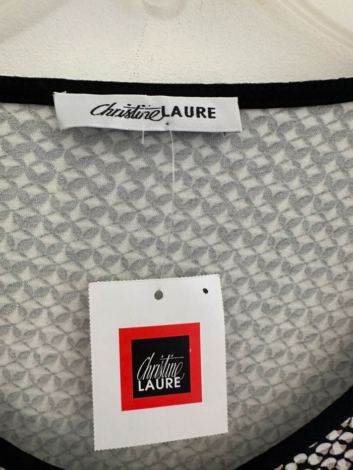 Blouse manche longue Christine Laure neuve taille 44 - photo numéro 2