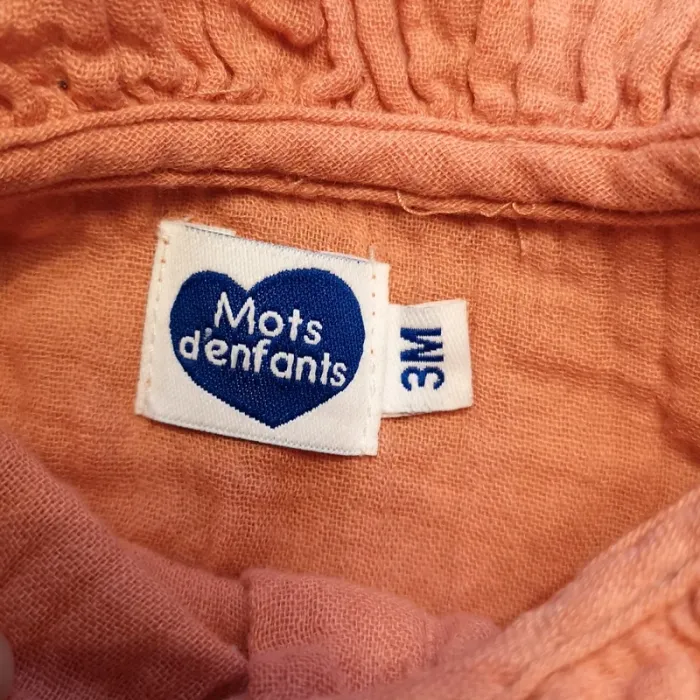 Robe corail 3 mois - photo numéro 3