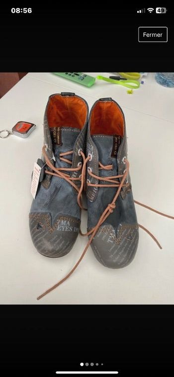 Chaussures maia couleur jeans taille 39  neuf avec étiquette