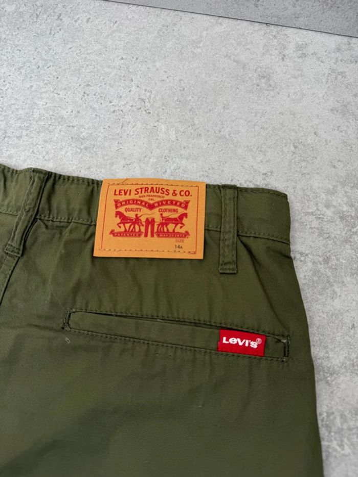 Short cargo Levi's kaki garçon 14 ans neuf - photo numéro 3
