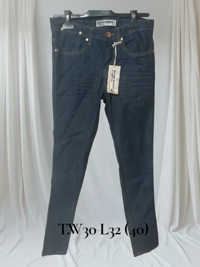 Jean super skinny homme T .W30 L32 (40)