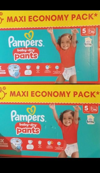 Pampers baby bry pants taille 5