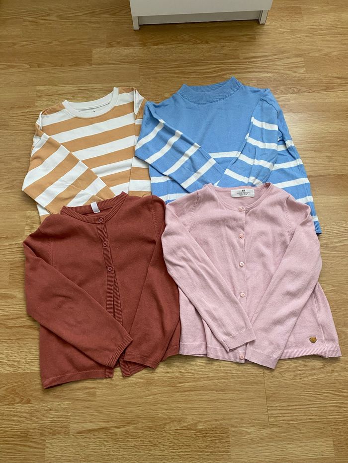 Lot vêtements fille 7-8  ans