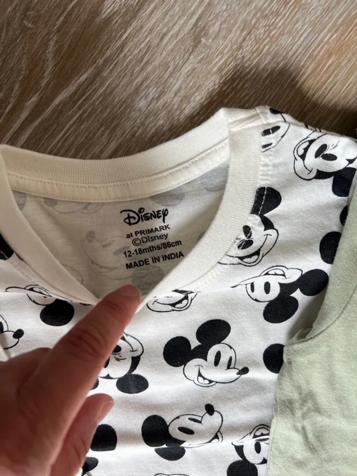 T-shirt Mickey 12-18 mois - photo numéro 2