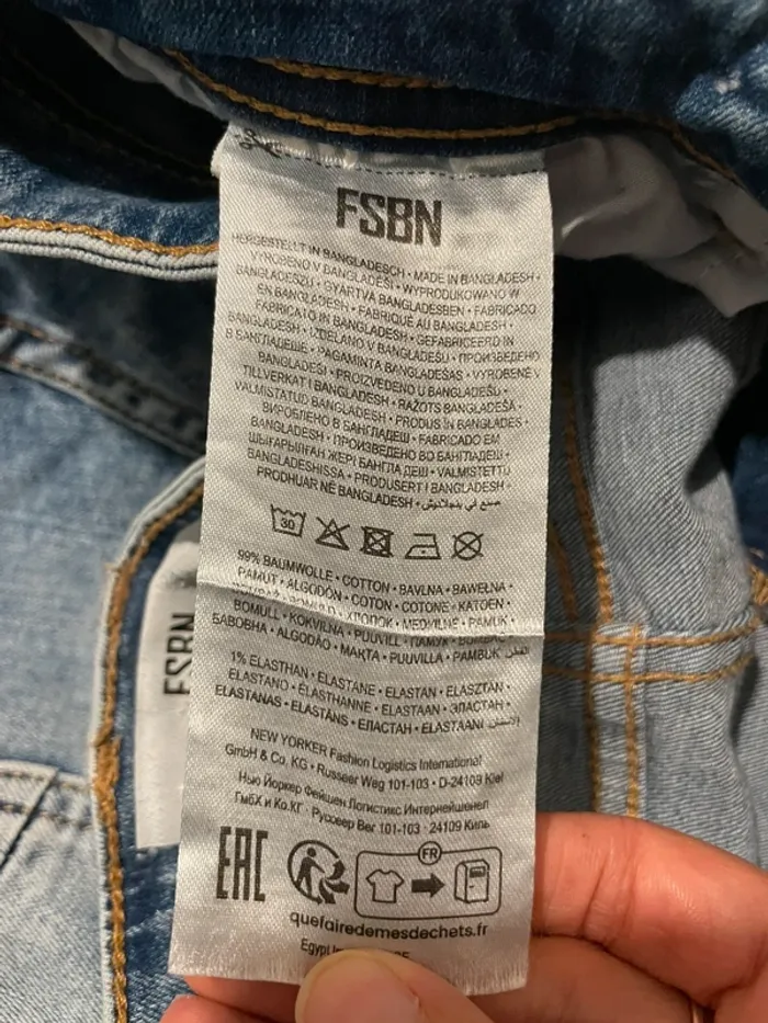 jean fsbn déchiré taille w32/l30 (42) 👖 - photo numéro 8
