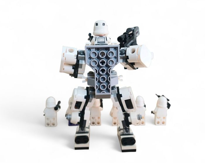 Lego compatible-Robot Stormtrooper Star Wars avec Figurine inclus+6Figurines Stormtrooper - photo numéro 2