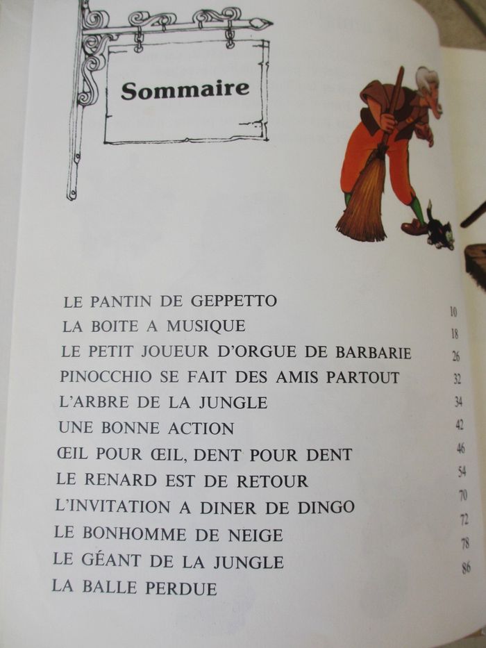 Livre enfant Disney Pinocchio et ses amis – Fernand Nathan - photo numéro 5