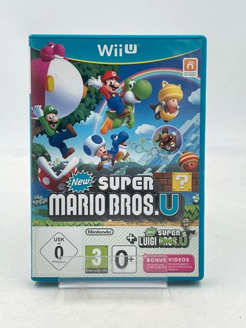 Jeu vidéo New Super Mario Bros U sur console Nintendo Wii U