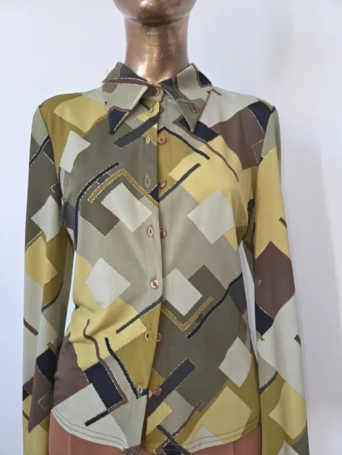 Chemisiers vert Sinéquanone - photo numéro 4