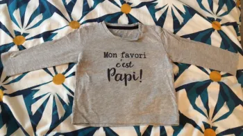 T-shirt manches longues 12 mois
