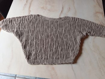 Pull maille ajourée