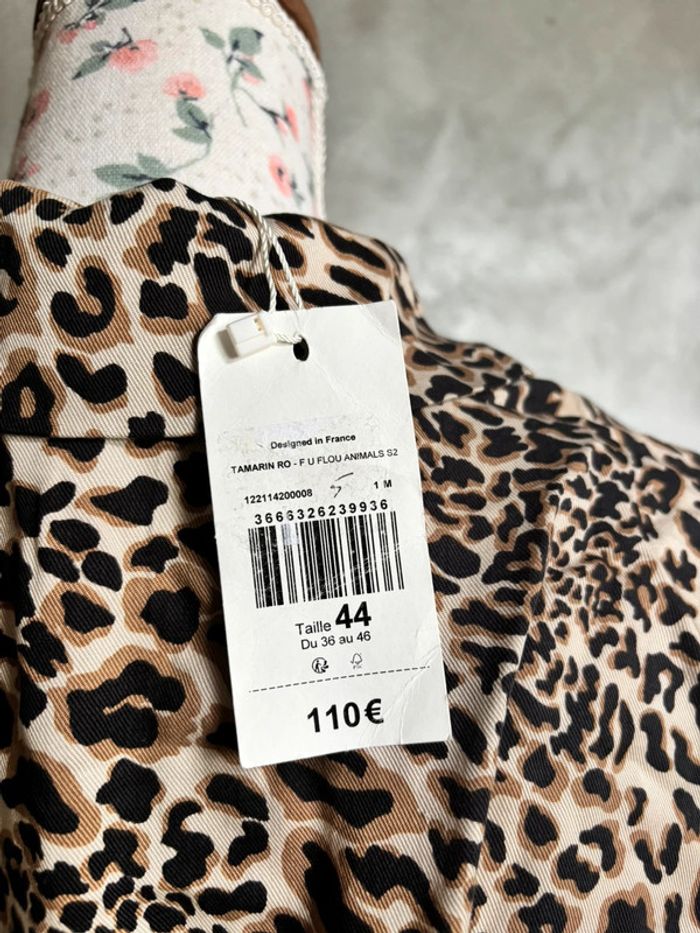 Robe léopard drapée Burton neuve - photo numéro 10