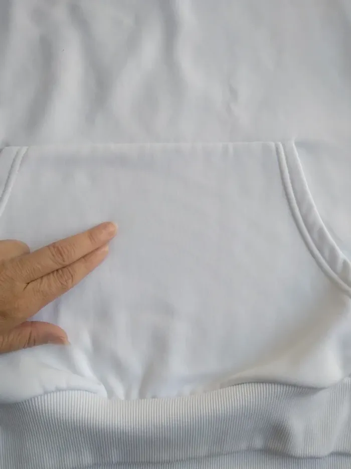 Pull blanc enfant taille s - photo numéro 5