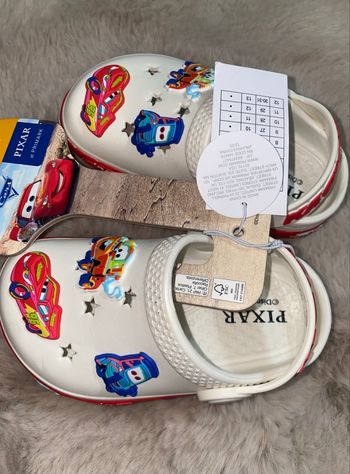Crocs cars sabot pixar Disney flash mcqueen