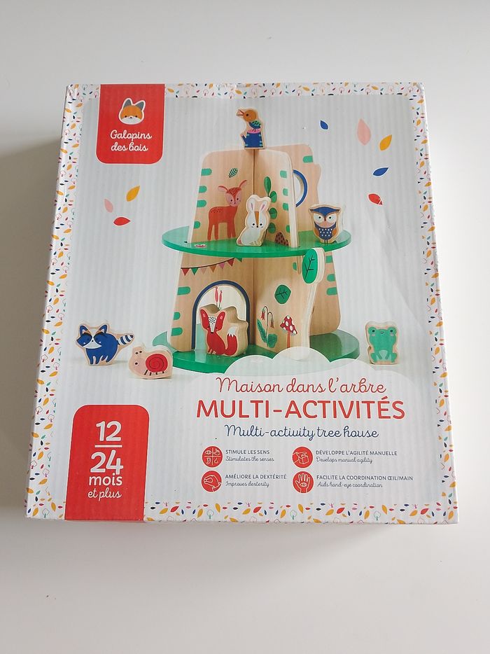 Maison dans l'arbre multi-activites galopins des bois complet - photo numéro 1