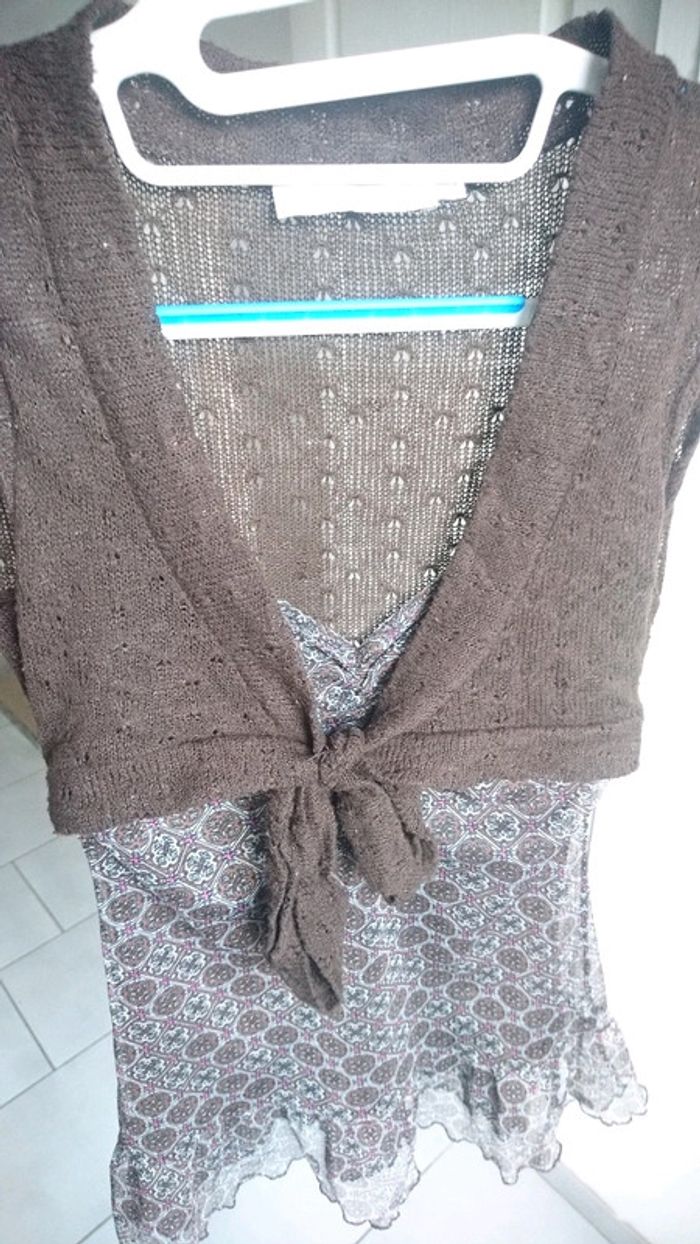 Haut top cache cache - photo numéro 3