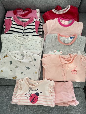 vêtements ete mi saison fille 6 mois