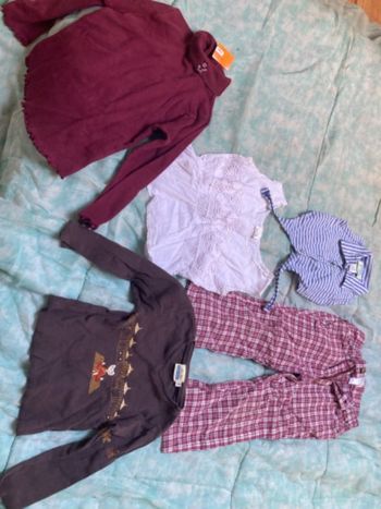 Lot de 5 vêtements fille 3 ans
