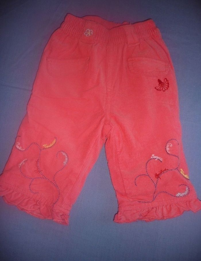 Pantalon tissaia taille 6 mois
