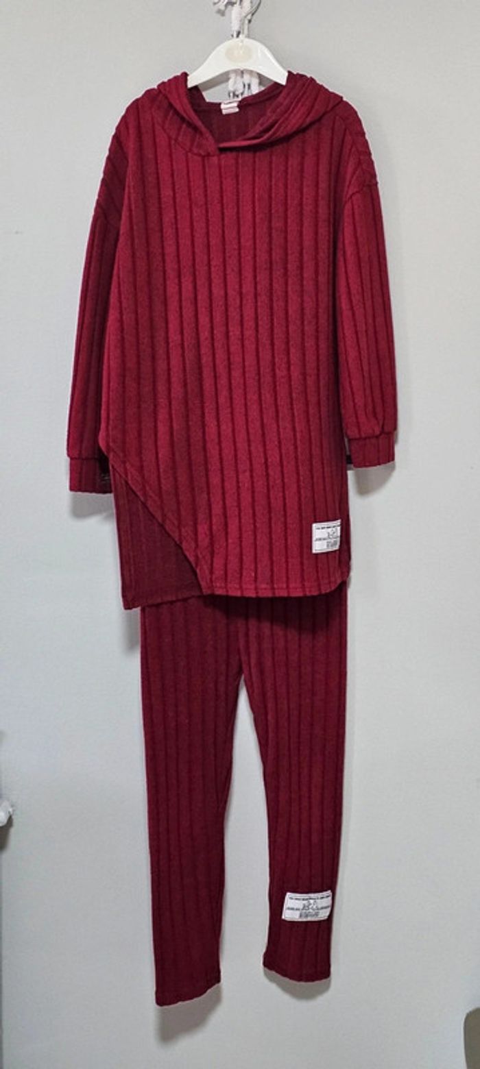 Ensemble pantalon + pull fille - photo numéro 2