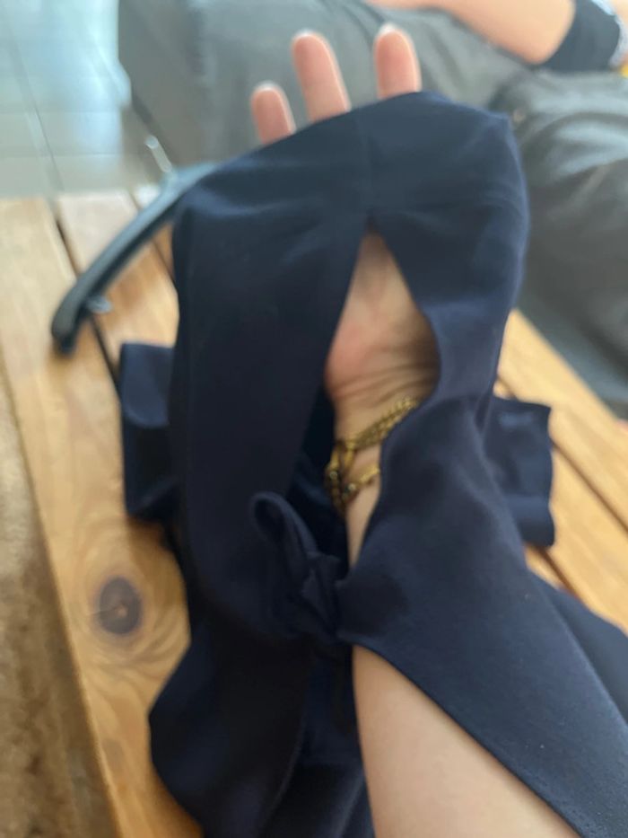 Robe bleu marine Promod Taille M - photo numéro 4