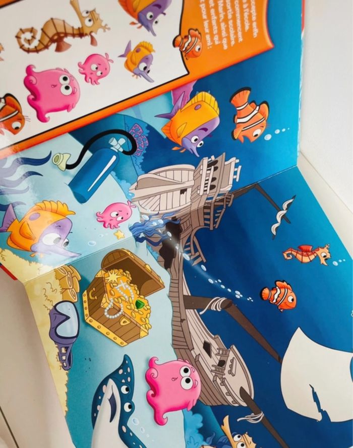Le monde de nemo Disney Le monde de Dory cherche et trouve - photo numéro 2