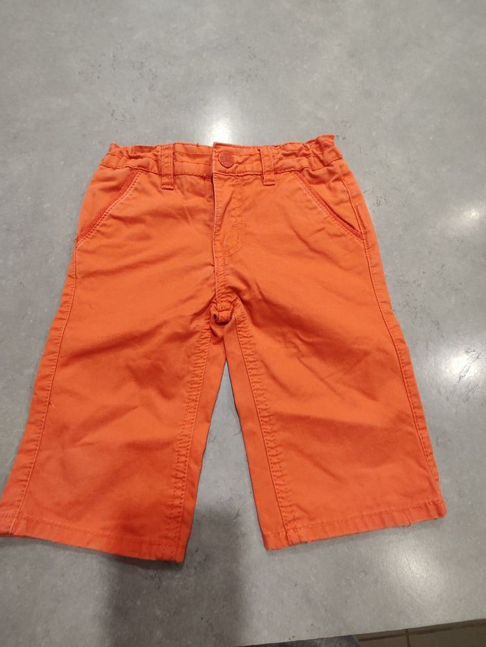 Lot pantalon + bermuda garçon – Taille 4 ans - photo numéro 4
