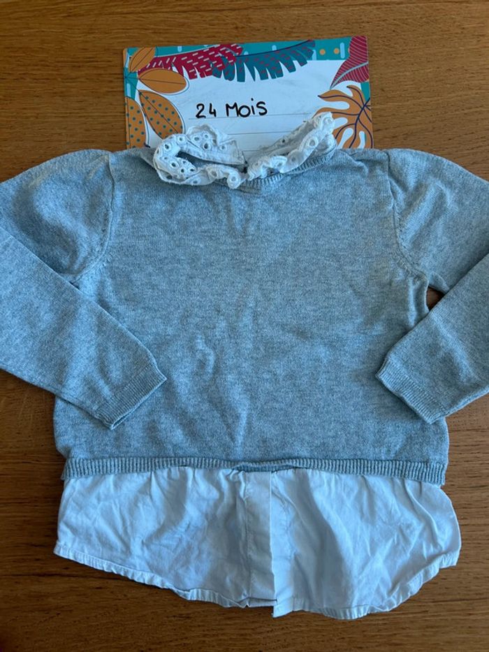 Lot de tee-shirts ML fille - 17 pièces - 24 mois - photo numéro 19