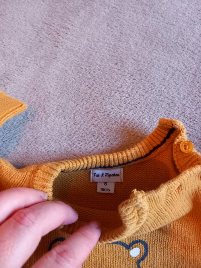 Pull Winnie l'Ourson Taille 6 Mois - photo numéro 2