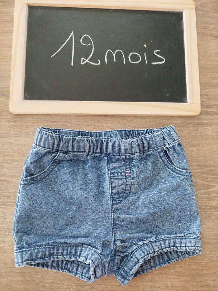 Short fille taille 12mois