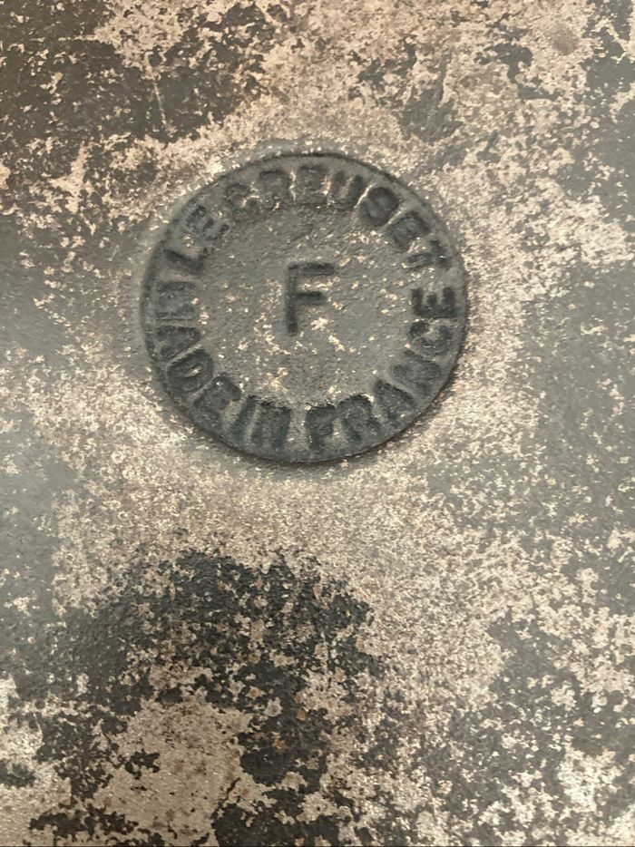 Vintage-Cocotte en fonte marron-Le Creuset - photo numéro 8