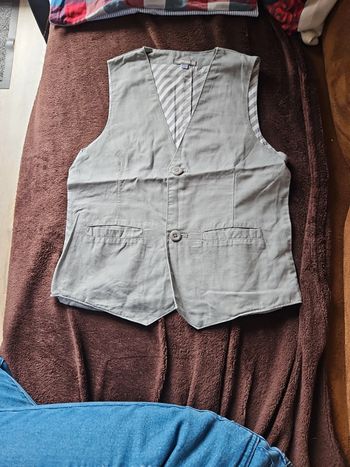 Veste sans manche garçon 10 ans