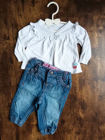 Ensemble jean/Gilet 3m