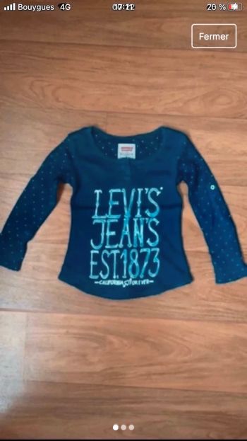 T-shirt Levi’s 24 mois 2 ans