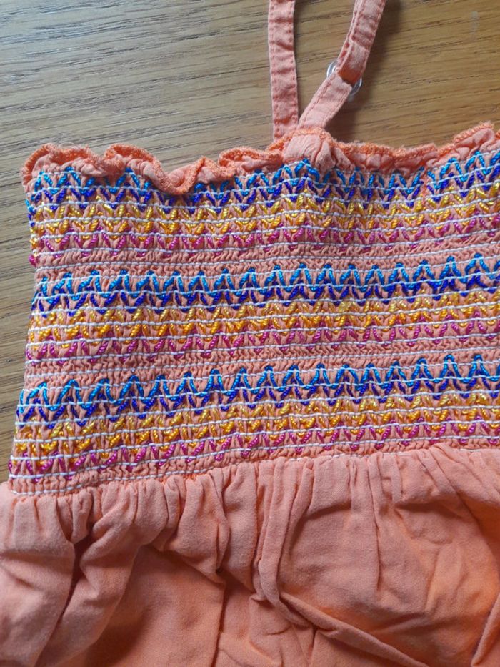 Robe abricot U collection 10 ans - photo numéro 3