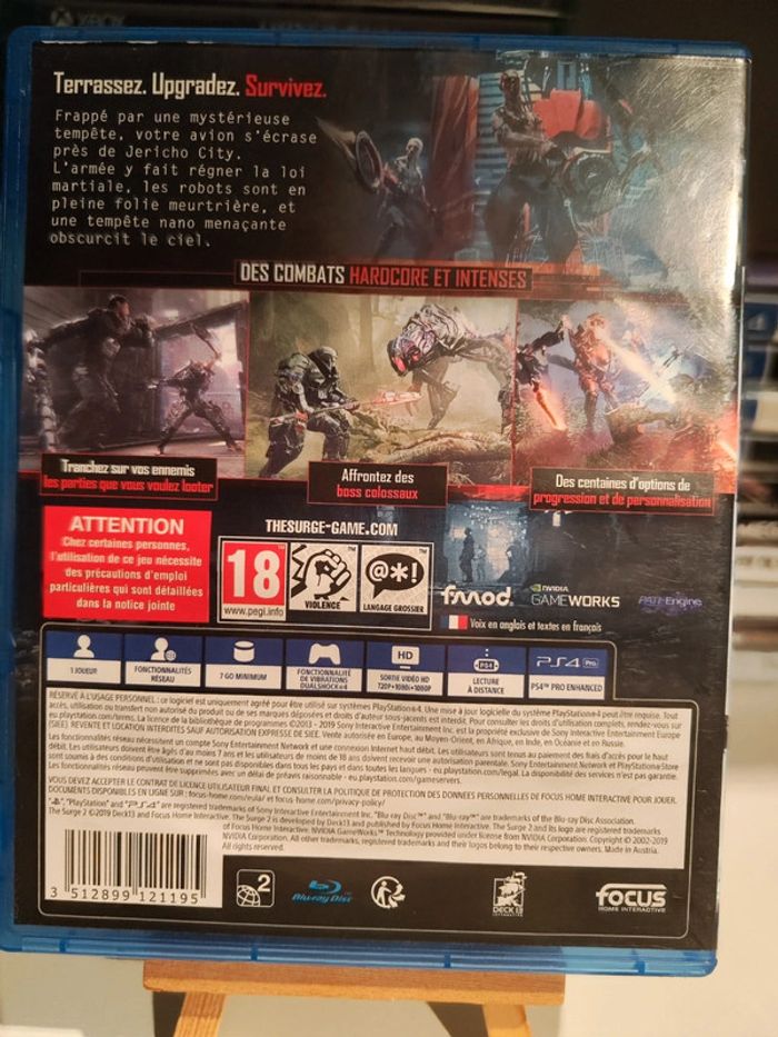 Jeu PS4 The Surge 2 en état comme neuf - photo numéro 2