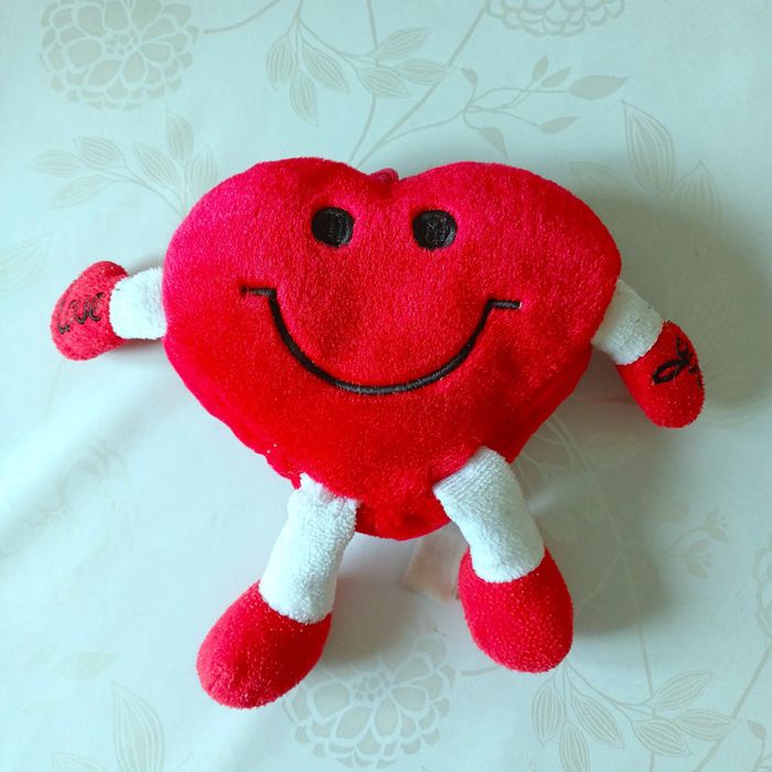 Peluche coeur love you