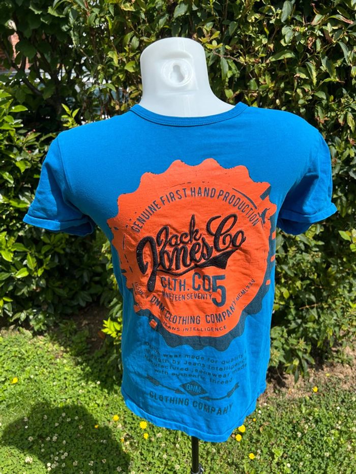 🌟 T-shirt bleu Jack & Jones 🌟 - photo numéro 2