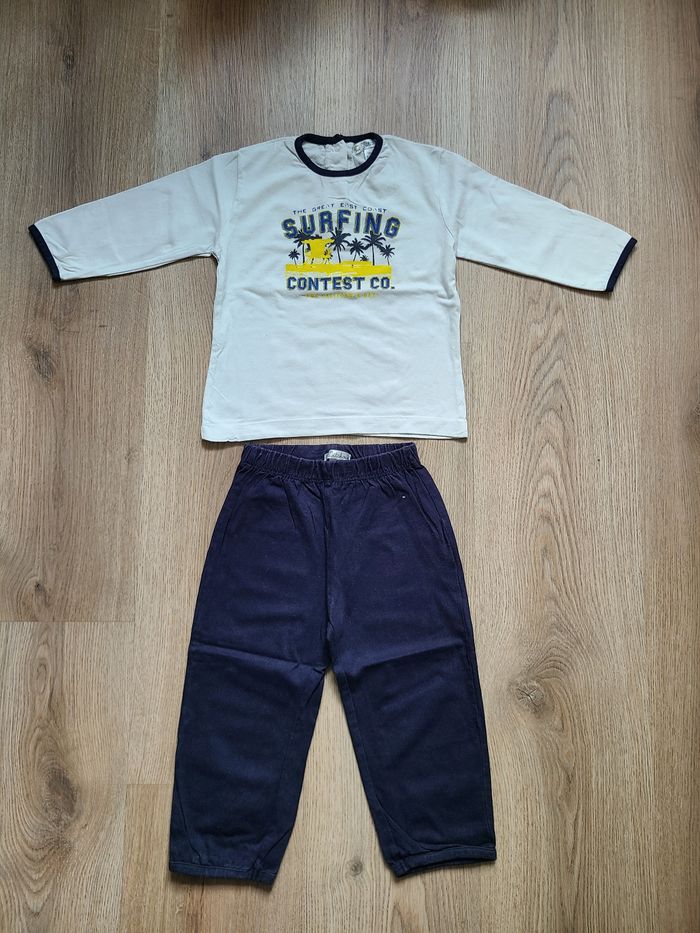 Pyjama 2 pièces léger 18 mois - photo numéro 2