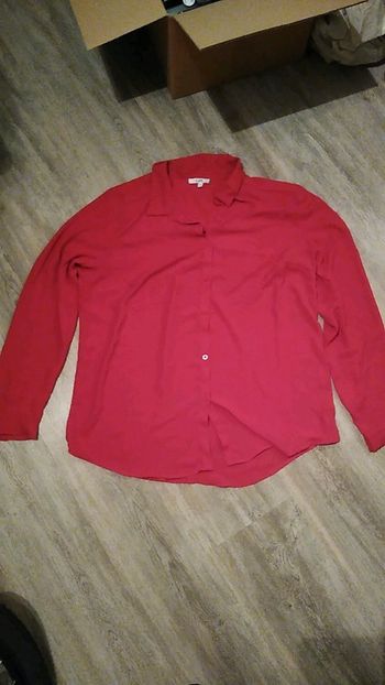 Chemisier la Halle rouge taille 46