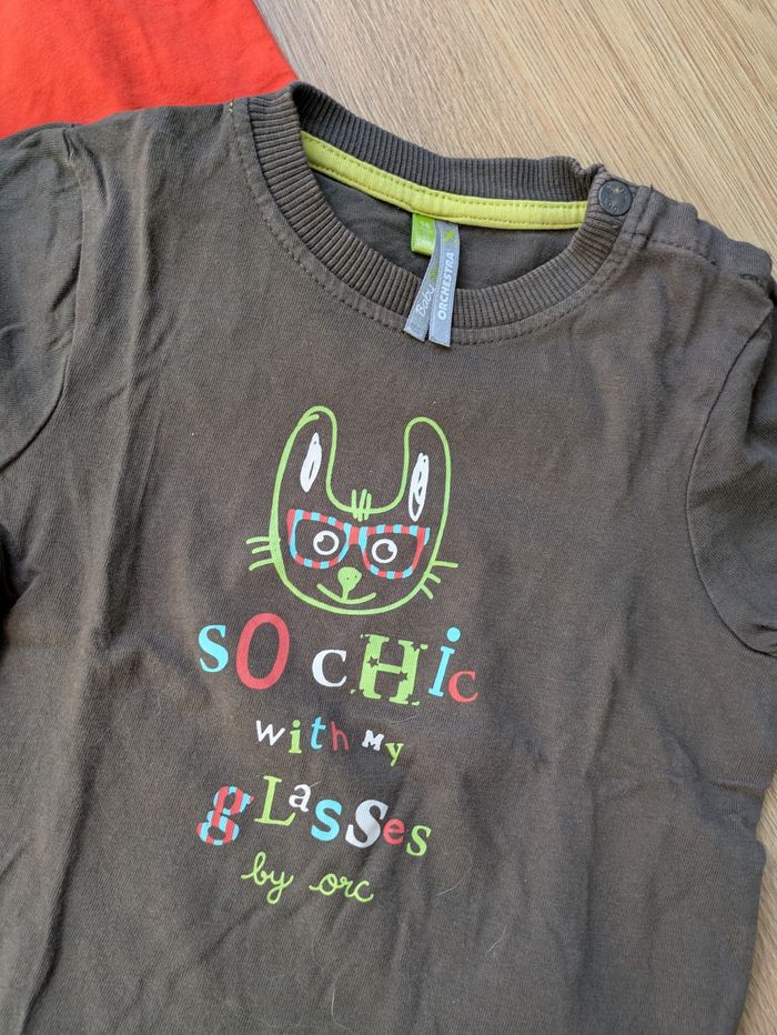 Lot t shirt 18 mois - photo numéro 2
