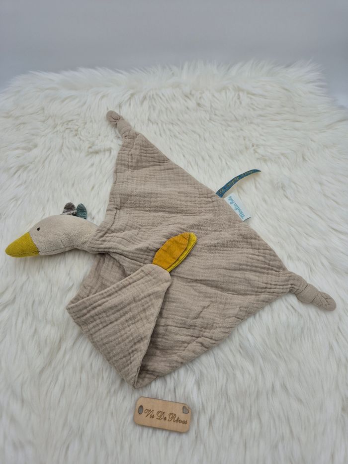 Doudou plat lange Oie Olga Moulin Roty