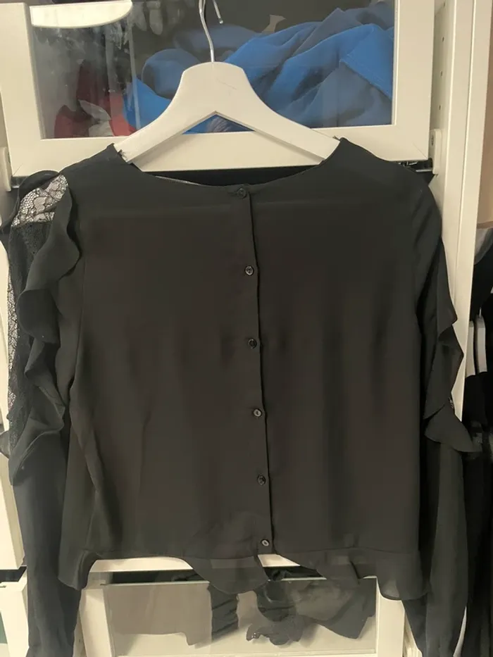 Blouse Zara noire - photo numéro 3