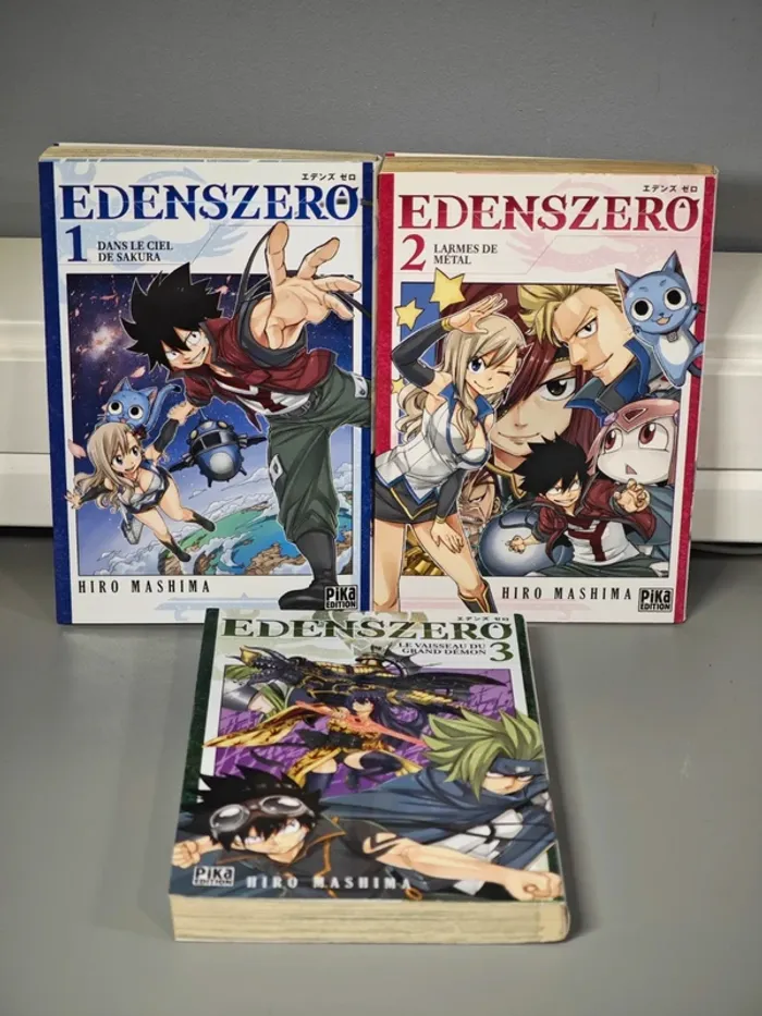 Lot Manga Edens Zero T1 à 3 VF
