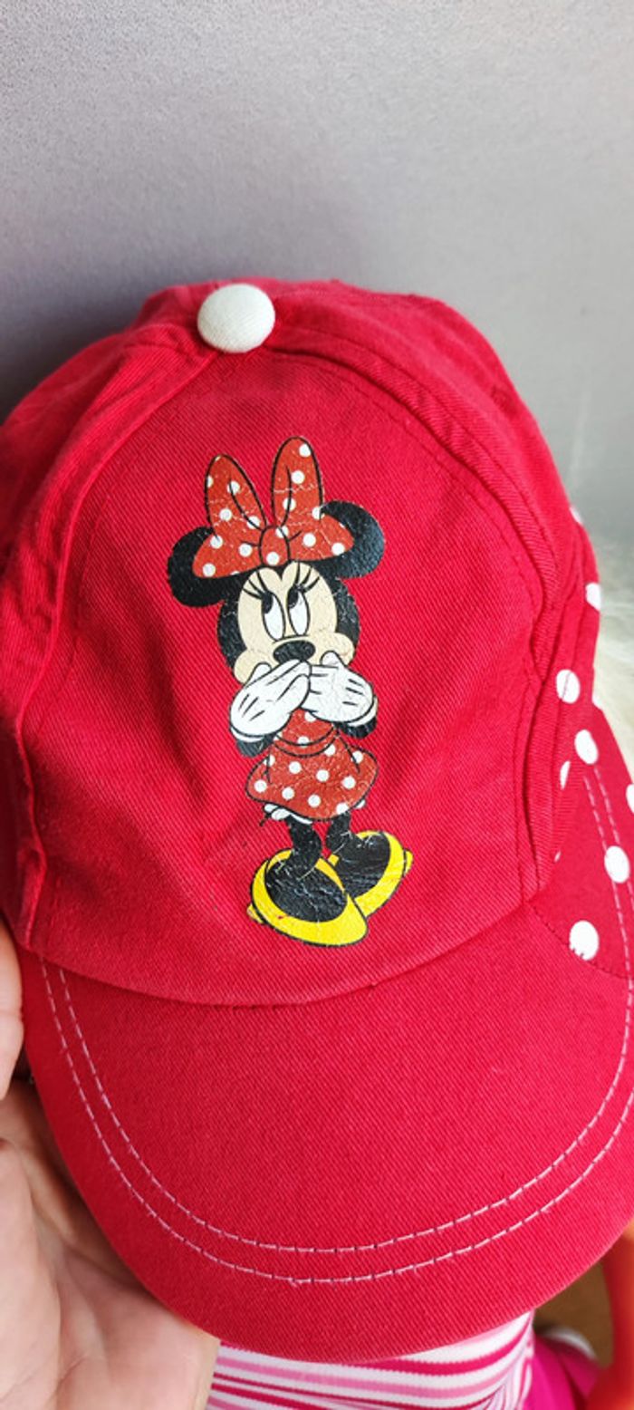 Casquette rouge à pois blanc Minnie - photo numéro 10