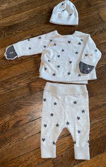 ensemble Vertbaudet 1 mois bon état