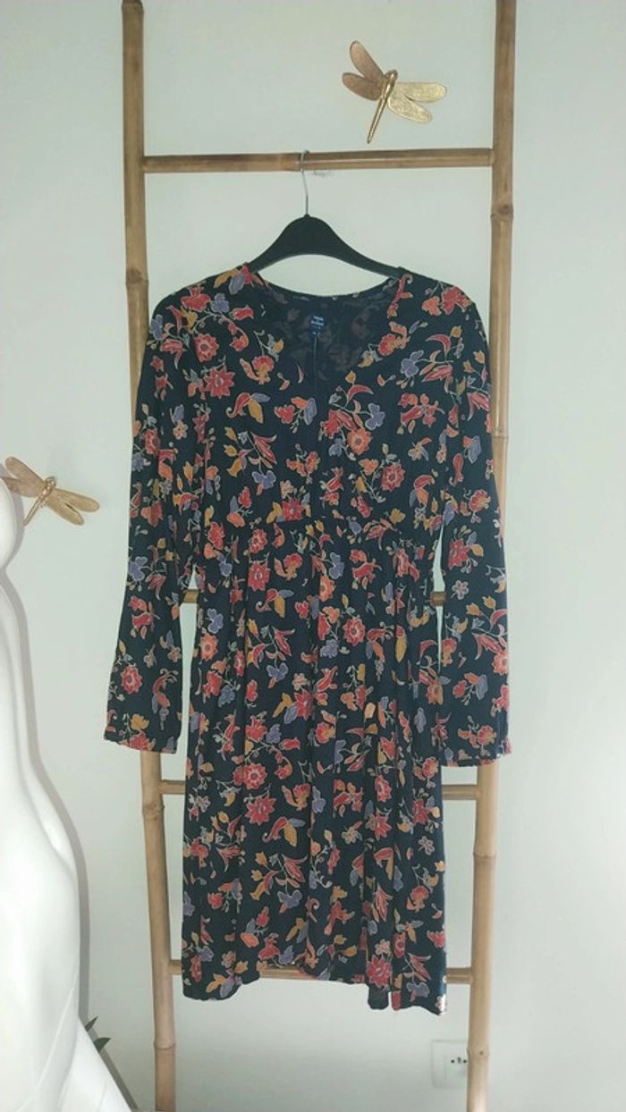 Robe imprimée neuve avec étiquette by Terre de Marins Taille 36 - photo numéro 3