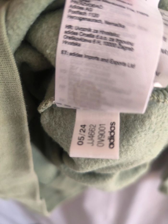 Sweat adidas vert clair taille S très bon état - photo numéro 9