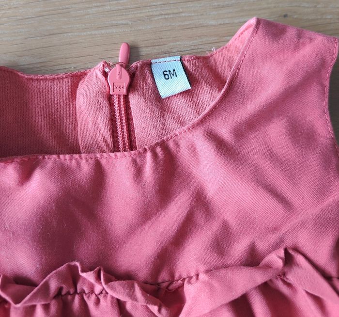 Robes sans manches 6 mois roses - photo numéro 3
