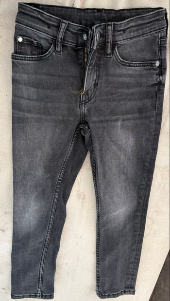 Jeans noir délavé skinny 110